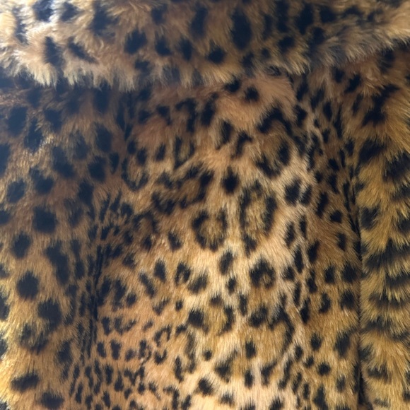 Target faux fur coat jacket leopard cheetah A New Day XXL - Picture 9 of 13